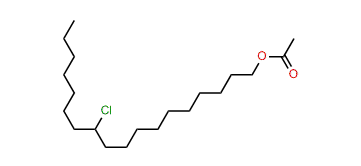 11-Chlorooctadecyl acetate